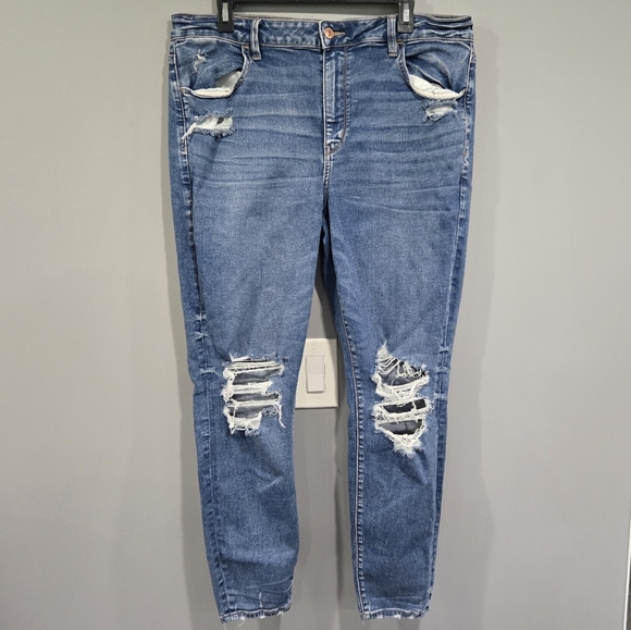 American Eagle Outfitters Denim - 🐢 American Eagle Next Level Stretch High Rise Jegging Size 18
